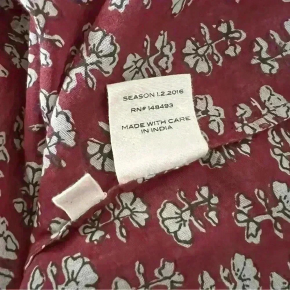 Doen Long Sleeve Floral Medium Top - Picture 7 of 7